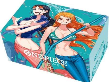 BANDAI ONE PIECE Card Game Storage Box Nami & Robin JAPAN OFFICIAL For Cheap