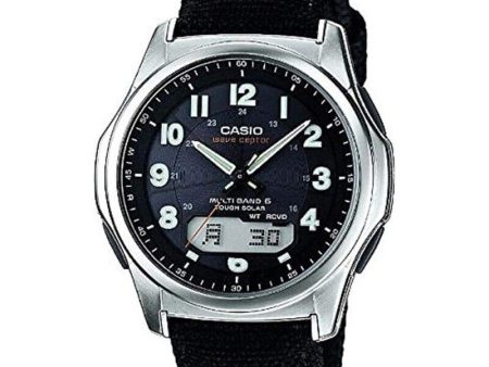 CASIO WAVE CEPTOR WVA-M630B-1AJF Tough Solar Atomic Radio Watch JAPAN ZA-823 Cheap