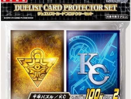 Yu-Gi-Oh OCG Duelist Card Protector Set Millennium Puzzle & KC Card Sleeves Hot on Sale