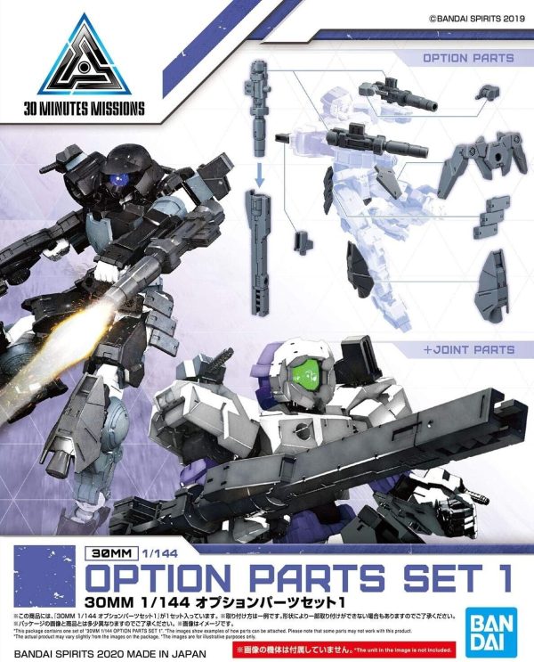 BANDAI 30 Minutes Missions Option Parts Set 1 1 144 Scale JAPAN OFFICIAL Online Sale