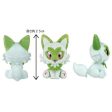 Pokemon Stroke Me and Stare at Me Wink Eyes Sprigatito Plush Doll JAPAN OFFICIAL Sale