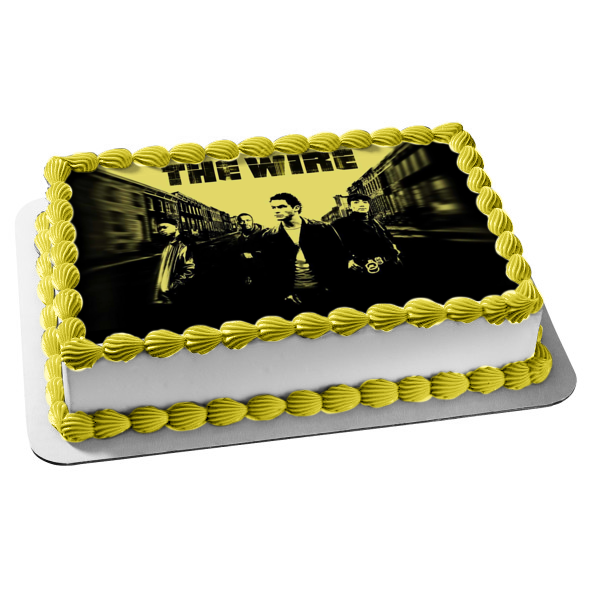 The Wire Jimmy McNulty Bodie Broadus Edible Cake Topper Image ABPID27089 Online now