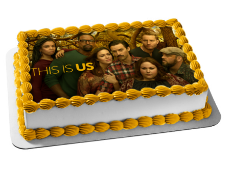 This Is Us Beth Jack Kate Kevin Randall Rebecca Toby Edible Cake Topper Image ABPID27008 Sale