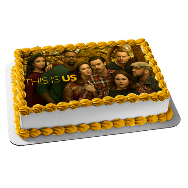 This Is Us Beth Jack Kate Kevin Randall Rebecca Toby Edible Cake Topper Image ABPID27008 Sale