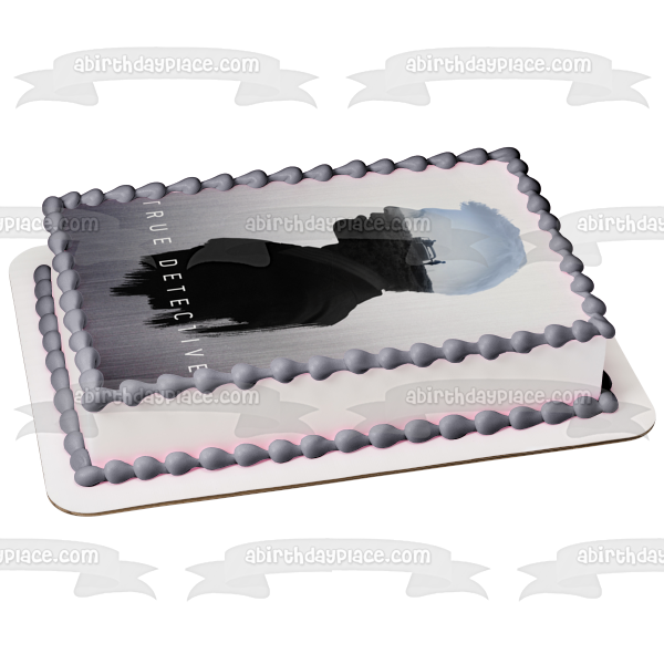 True Detective Martin Hart Profile Field Car Edible Cake Topper Image ABPID27177 Online