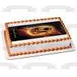 The Hunger Games Movie Poster May the Odds Be Ever In Your Favor Edible Cake Topper Image ABPID28018 Online now