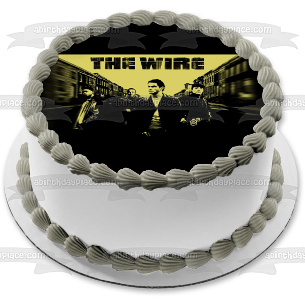 The Wire Jimmy McNulty Bodie Broadus Edible Cake Topper Image ABPID27089 Online now