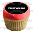 The Wire Logo Black Background Edible Cake Topper Image ABPID27096 Discount