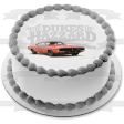 The Dukes of Hazzard Logo the General Edible Cake Topper Image ABPID49586 Online