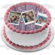 Create Your Own Polaroid Photo Edible Cake Topper Image Frame ABPID50433 Supply