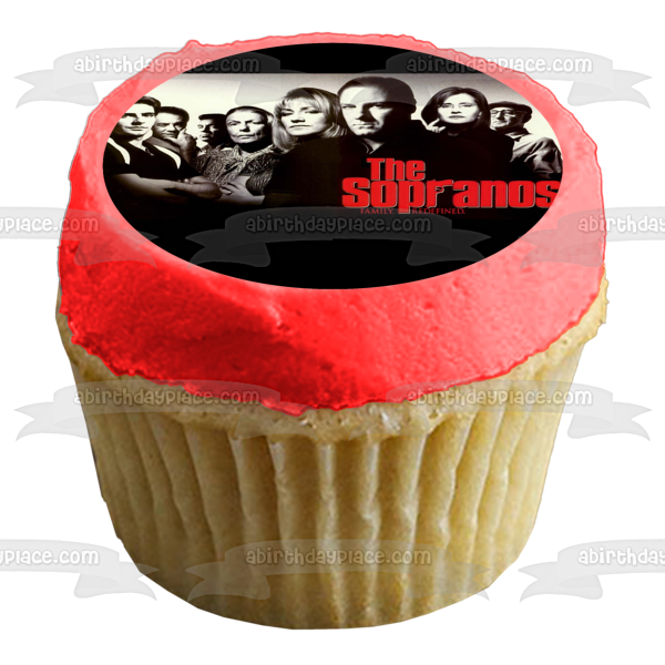 The Sopranos Family Redefined Tony Soprano Jennifer Melfi Edible Cake Topper Image ABPID27099 Online now