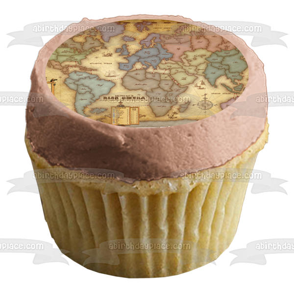 Risk Game Board Map Countries Classic Game Family Game Night Edible Cake Topper Image ABPID50394 For Discount