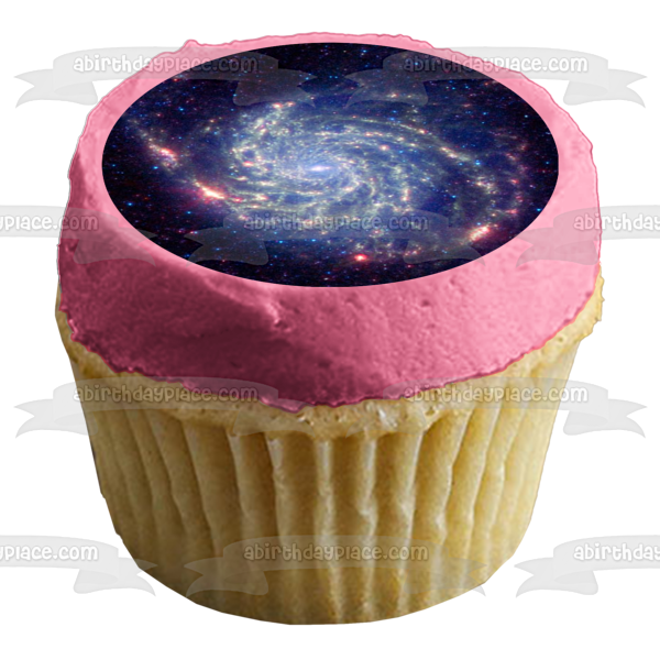 Pinwheel Galaxy Constellation Ursa Major Edible Cake Topper Image ABPID50301 Online