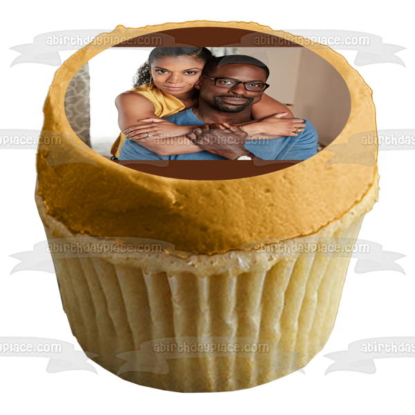 This Is Us Randall Beth Edible Cake Topper Image ABPID27017 Online Hot Sale