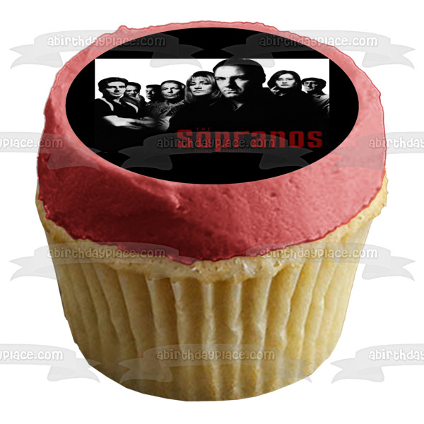 The Sopranos Family Redefined Tony Soprano Jennifer Melfi Livia Soprano Patsy Parisi Edible Cake Topper Image ABPID27102 Supply