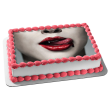 True Blood Season One Cover Fangs Licking Blood Edible Cake Topper Image ABPID27007 Cheap