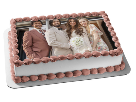 This Is Us Wedding Jack Rebecca Sophie Miguel Edible Cake Topper Image ABPID27016 Online now