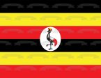 Uganda Country Flag Red Black Yellow Stripes Edible Cake Topper Image ABPID27456 Discount