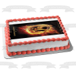 The Hunger Games Movie Poster May the Odds Be Ever In Your Favor Edible Cake Topper Image ABPID28018 Online now