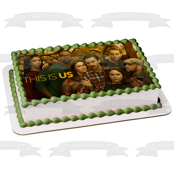 This Is Us Beth Jack Kate Kevin Randall Rebecca Toby Edible Cake Topper Image ABPID27008 Sale