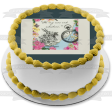 Truly Alice White Rabbit Tea Party Edible Cake Topper Image ABPID50239 Supply