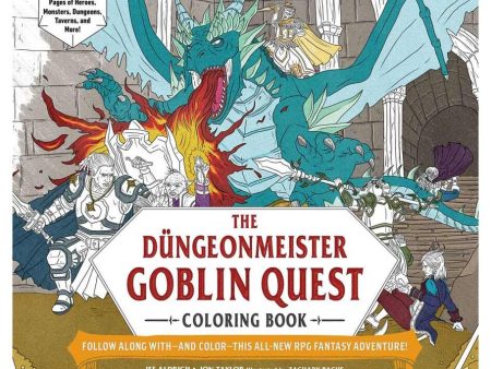 The Dungeonmeister Goblin Quest Coloring Book Sale