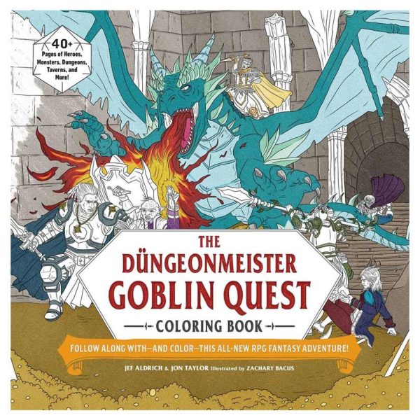 The Dungeonmeister Goblin Quest Coloring Book Sale