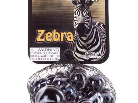 Zebra Marbles For Discount