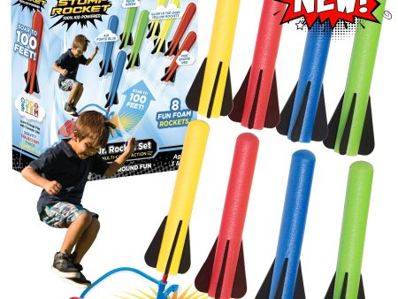 Stomp Rocket Jr. Rainbow Rocket Kit Hot on Sale