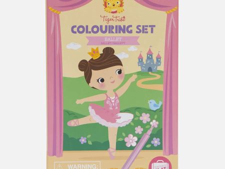 Coloring Set - Ballet Hot on Sale