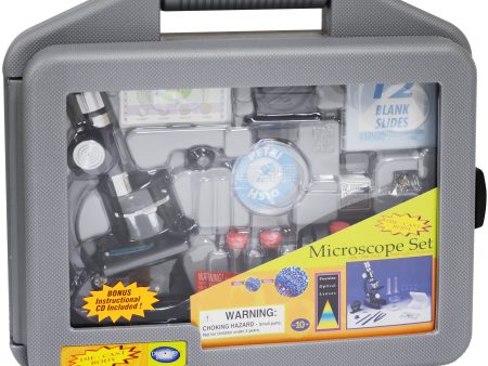 Microscope Set In Carrying Case Discount