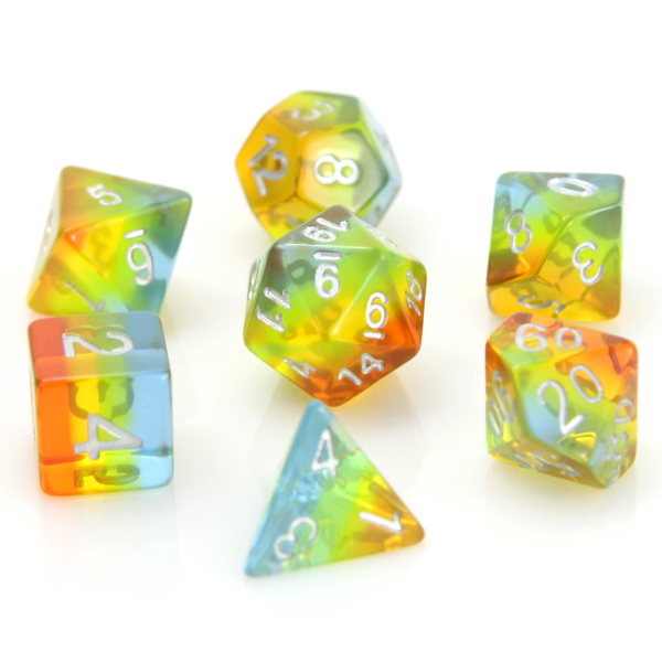 7 Piece RPG Set - Translucent Sunrise Gradient Fashion