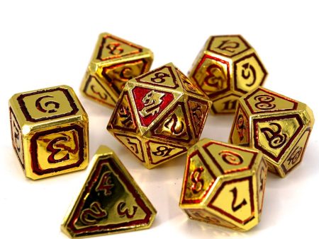 7 Piece RPG Set - Kings of Gilded Ruin on Sale