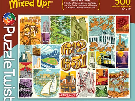 Cycling the Cities 500pc Online Sale