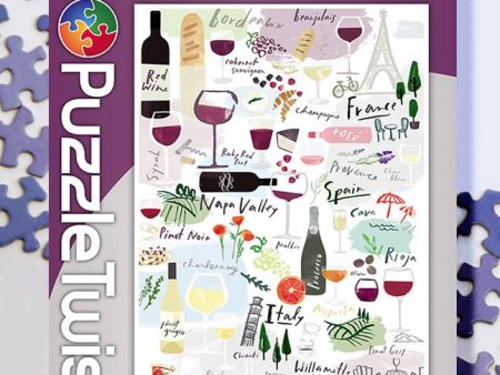 Wine Vino Vinyard 1000pc Hot on Sale