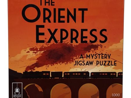 The Orient Express-Classic Mystery Jigsaw Puzzle For Sale