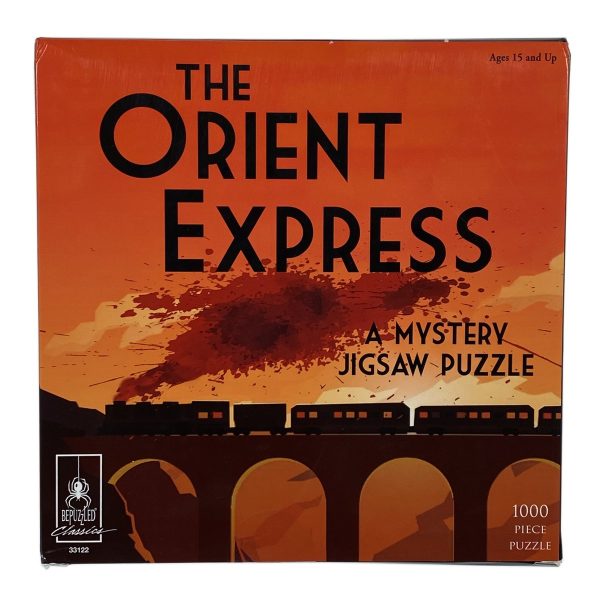 The Orient Express-Classic Mystery Jigsaw Puzzle For Sale