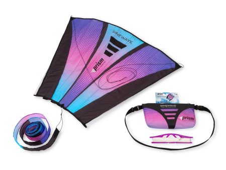 Sinewave Single Line Kite - Ultraviolet Discount