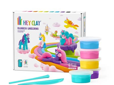 Hey Clay Rainbow Unicorns For Discount