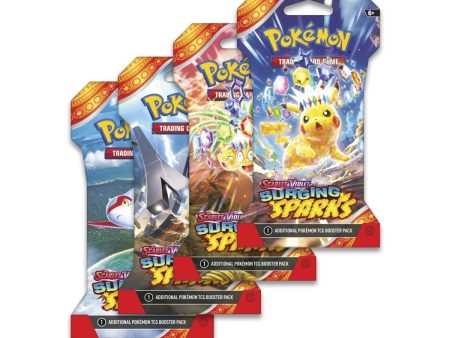 Pokemon SV08 Surging Sparks Blister Pack Fashion