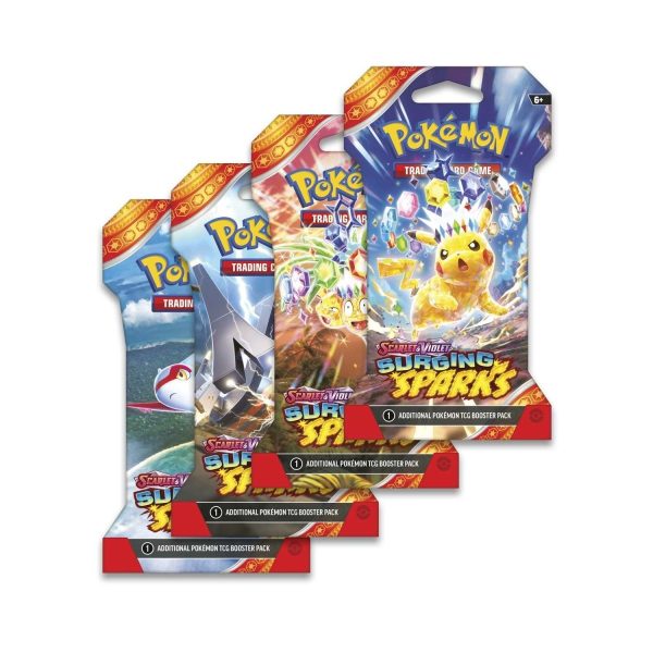 Pokemon SV08 Surging Sparks Blister Pack Fashion