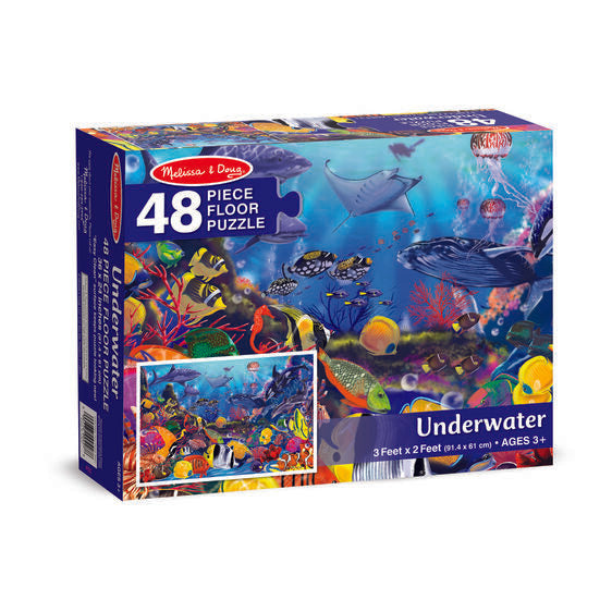 Underwater Floor Puzzle - 48 Pieces For Cheap