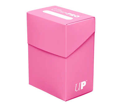 Ultra Pro 80+ Card Deck Box: Bright Pink Hot on Sale