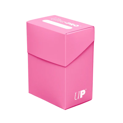 Ultra Pro 80+ Card Deck Box: Bright Pink Hot on Sale