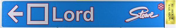 Lord Trail Sign For Sale