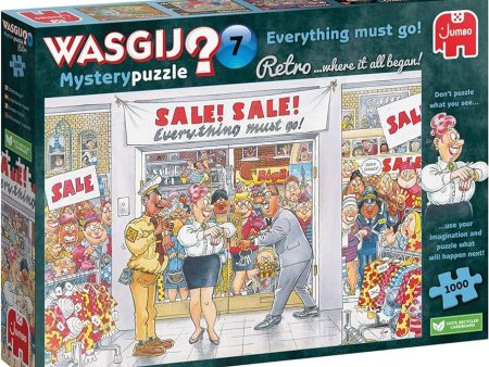 Wasgij: Retro Mystery #7 - Everything Must Go! Discount