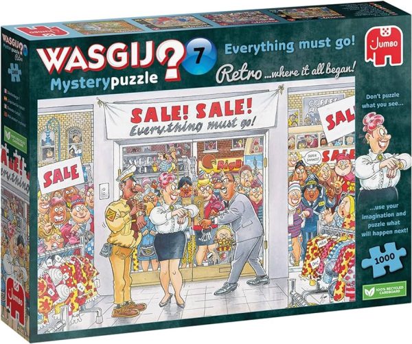 Wasgij: Retro Mystery #7 - Everything Must Go! Discount