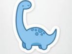 StickerYou - Cute Dino For Cheap