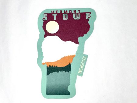 Vermont Moon Sticker Online Hot Sale