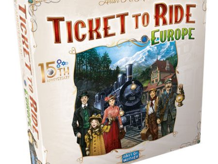 Ticket to Ride Europe 15th Anniversary Fashion